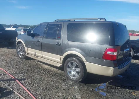 2007 Ford Expedition El Eddie Bauer из США, поврежденный, VIN 1FMFK17587LA20688
